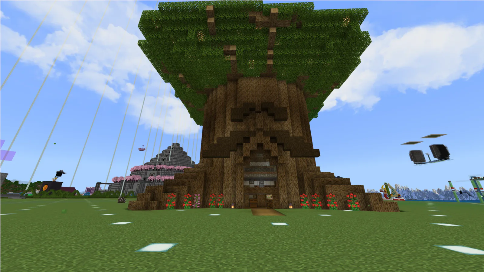 Arbol Deku · in Scandrial · Minecraft Bedrock 26.45 · day 425