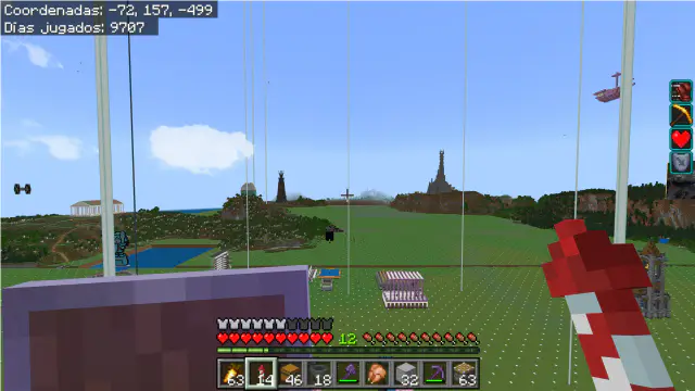 Barad Dur de LOTR · in Mundo Forever · Minecraft Bedrock 26.45 · day 9700