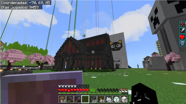 Primera base · in Mundo Forever · Minecraft Bedrock 26.45 · day 152
