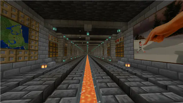 Primera base · in Mundo Forever · Minecraft Bedrock 26.45 · day 152